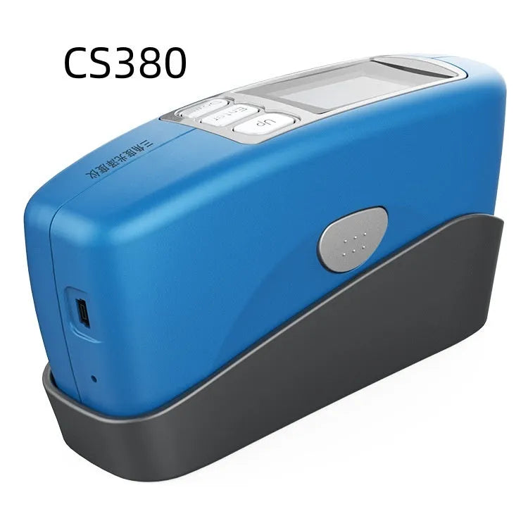 Portable ceramic stone glossiness tester with measurement display