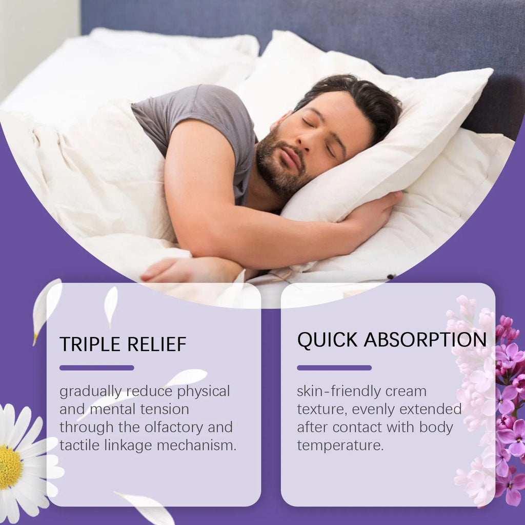 30g jar of Sleep Goodnight gentle formula night cream with lavender and valerian
