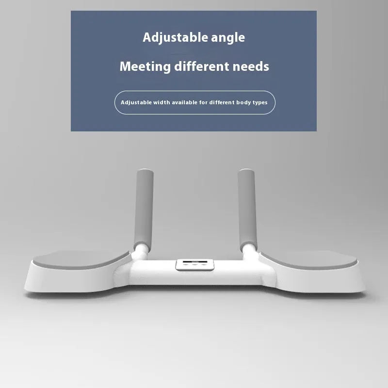 White household flat support trainer with aluminium frame and ABS components for exercise and rehabilitation
