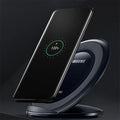 Qi wireless charging pad for Galaxy Note Edge in black or white with USB connection