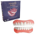 Silicone simulation smile dentures tooth socket for dental training with upper and lower teeth