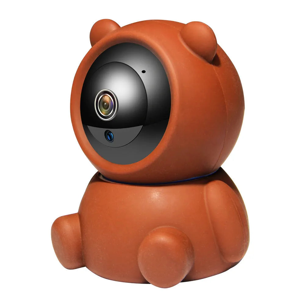 1080P WiFi security camera with auto tracking and IR night vision for home monitoring