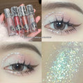 Ballet liquid eye shadow set showing five colour options with applicator