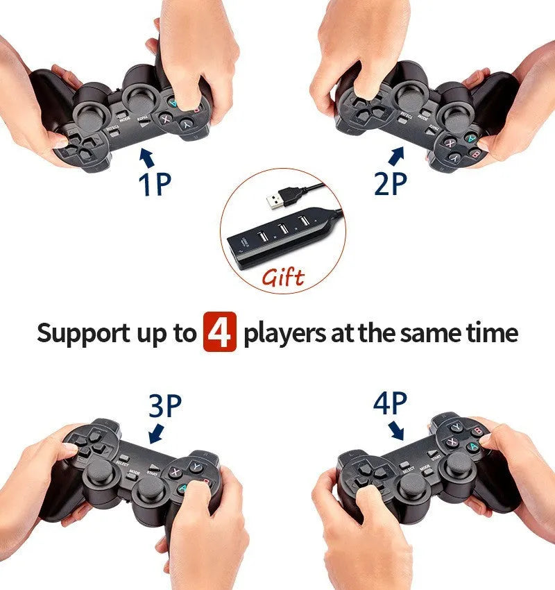 Super ConsoleX wired USB game controller with retro snes handle design