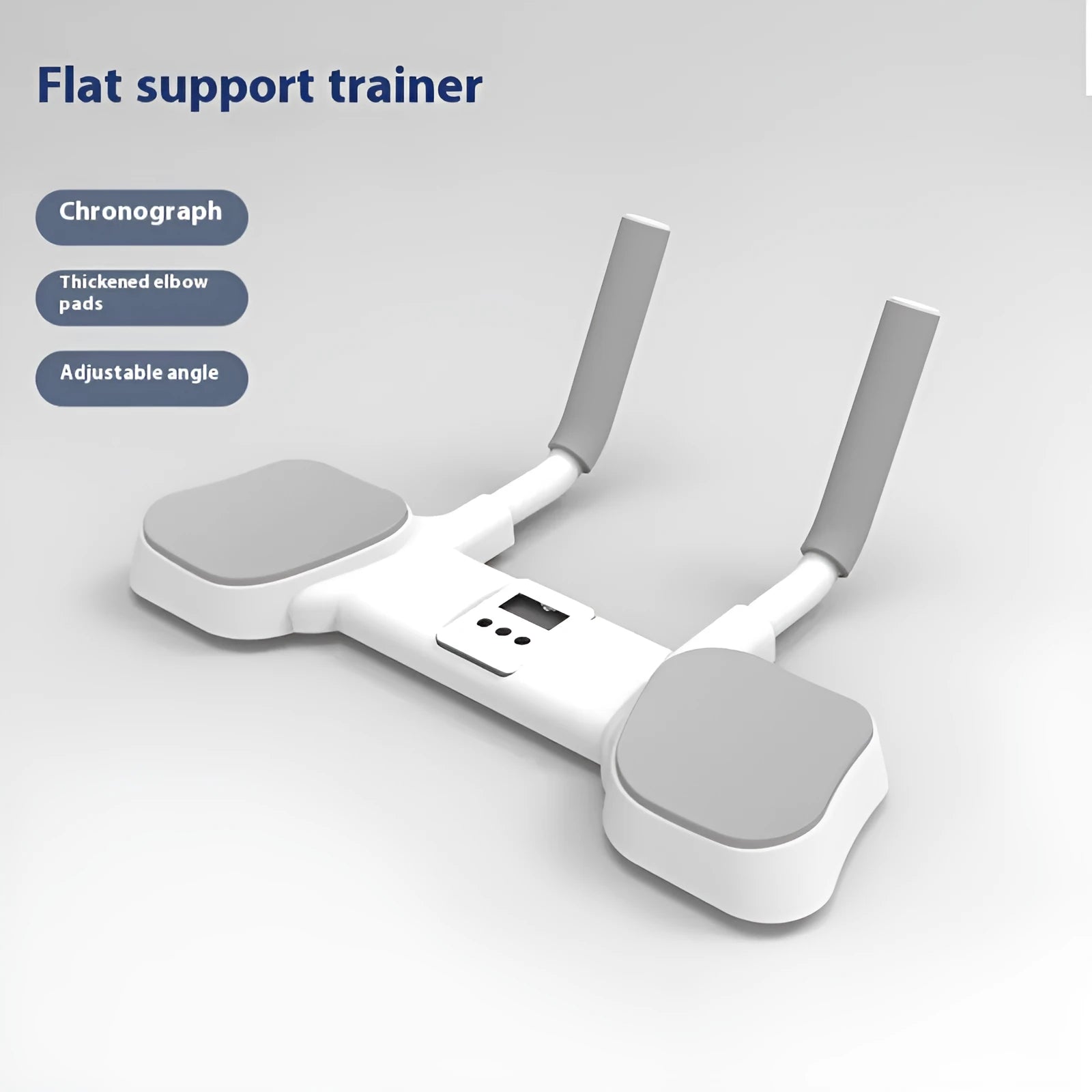 White household flat support trainer with aluminium frame and ABS components for exercise and rehabilitation