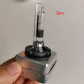 Xenon automotive replacement bulb with aluminium alloy shell for D1S or D1R headlights.
