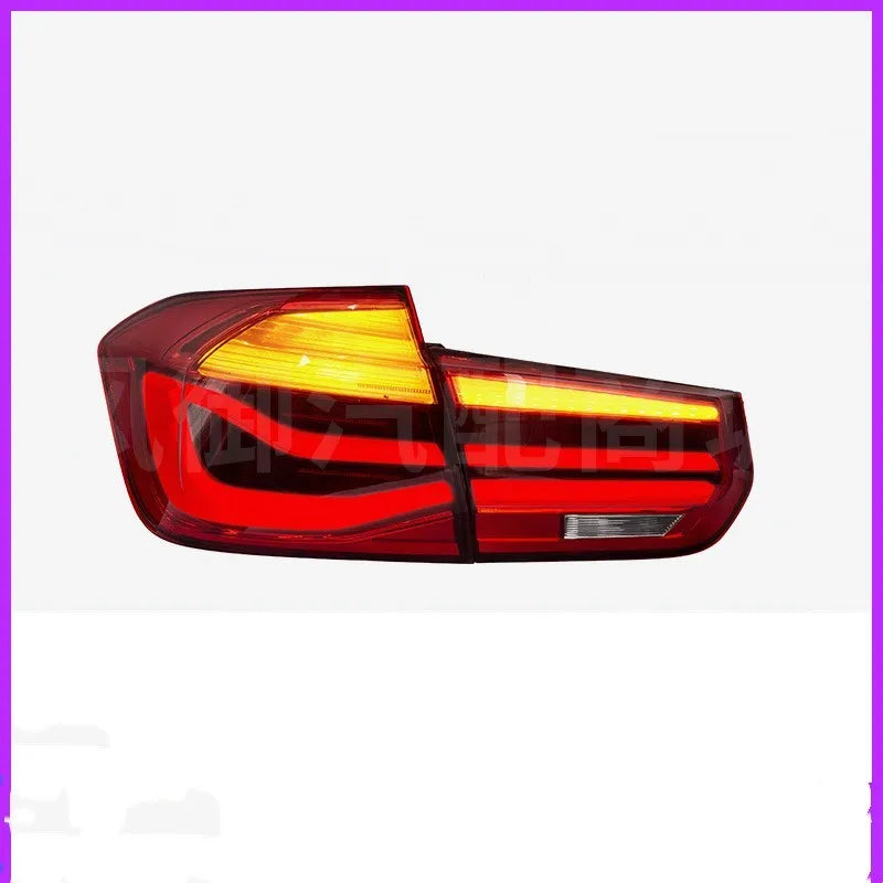 BMW 3 Series modified tail light assembly with streamer steering LED running lights in red or smoked black