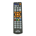 Black L336 learning remote control for audio equipment with full key programming buttons