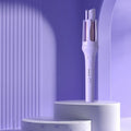32mm automatic hair curler in white or chigo colours with pink, purple, beige, or green accents