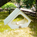 European-style iron bird nest with anti-rain feature for outdoor garden decoration
