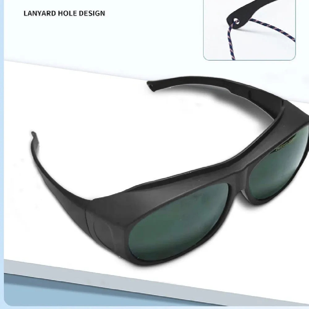 Photon skin rejuvenation laser protection goggles with polycarbonate lenses for 200-2000nm wavelength filtration