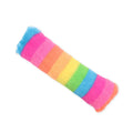 Four colourful cat toys with crinkle sound and catnip for indoor feline play
