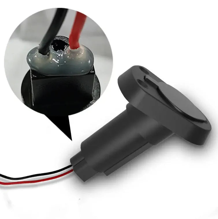 Stainless steel yacht anchor light ring lamp socket with bottom wiring connection