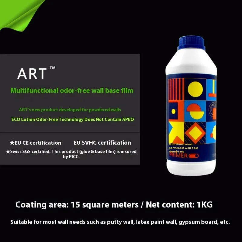 Glutinous rice wallpaper adhesive Glue E variant in three-roll formaldehyde-free packaging