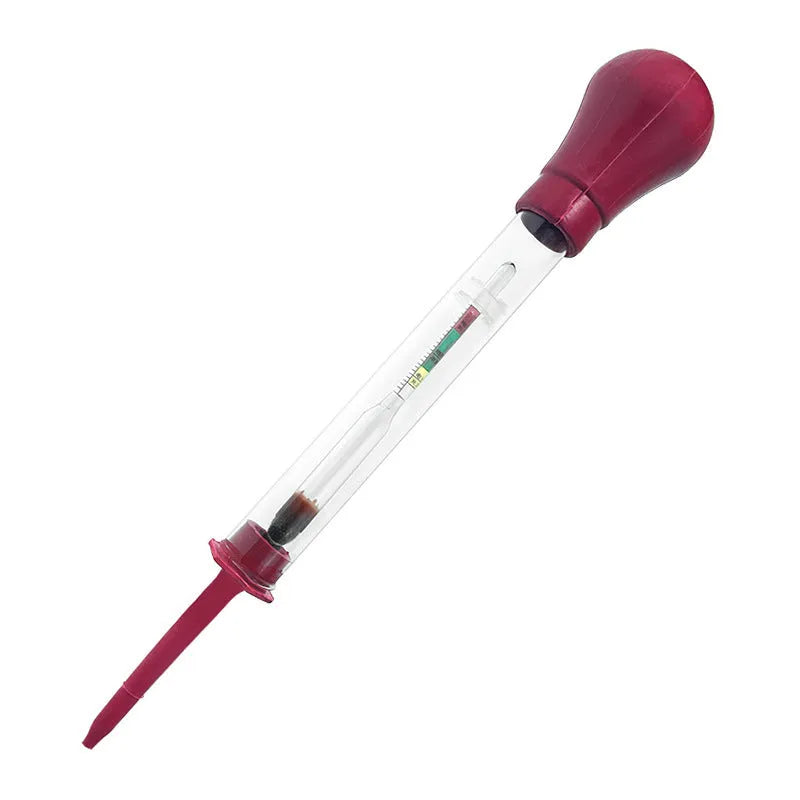 Electrohydraulic glass hydrometer for battery electrolyte density testing with 330mm length