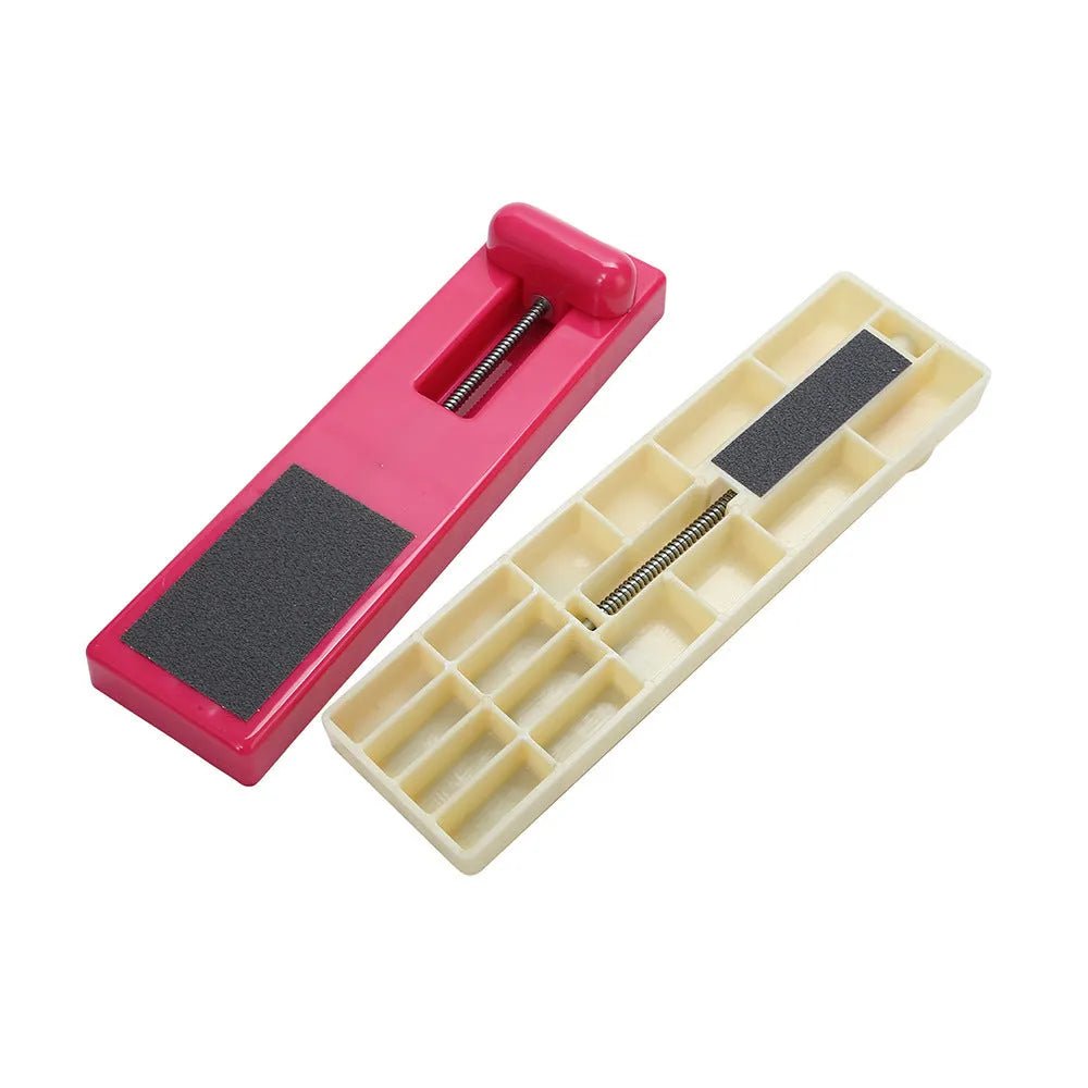 Pink and white ballet foot rotation trainer for instep muscle development