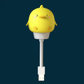 USB portable LED night light with cartoon animal design in bear or rabbit shape