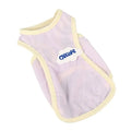 Lightweight polyester cat vest in sports style, shown in grass green colour