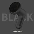 Pink, white, and black USB electric handheld massager for neck, back, and legs.