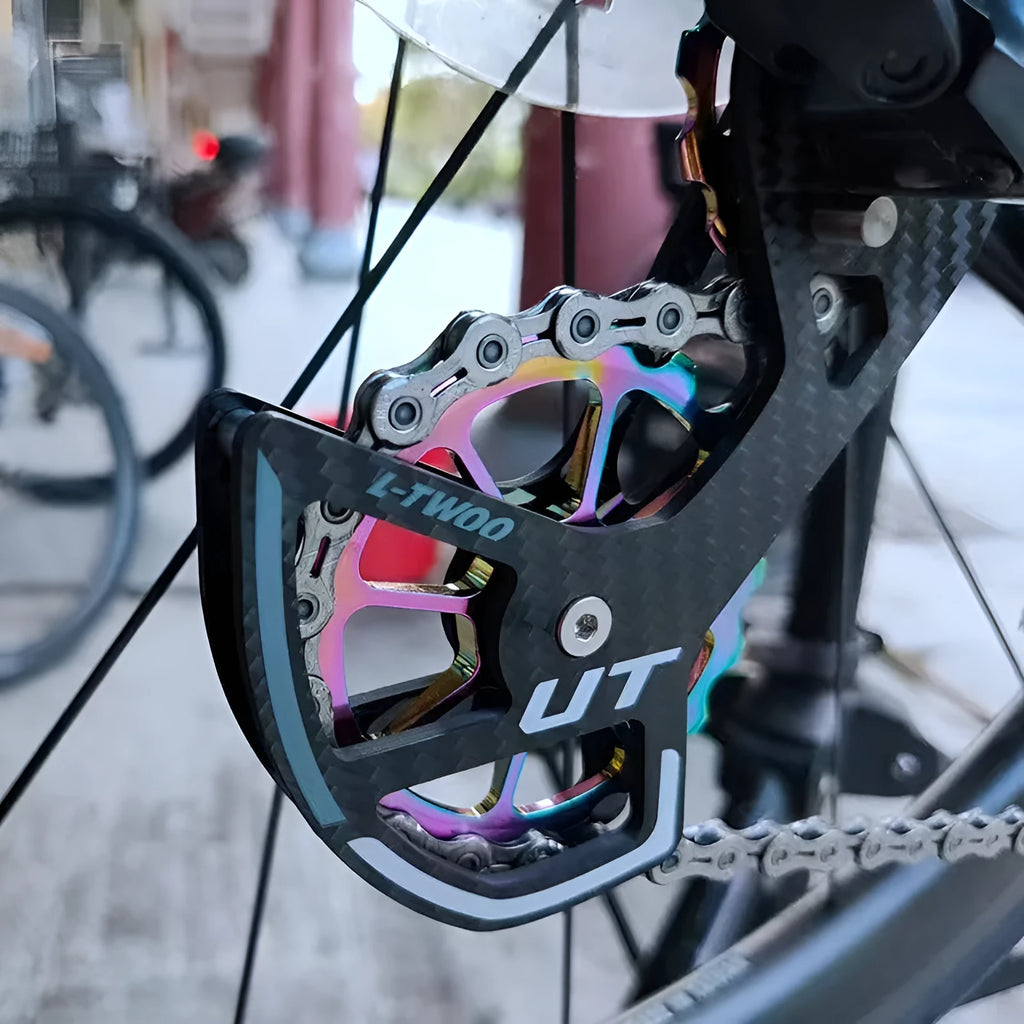 LTWOO 105 bicycle rear derailleur jockey pulley wheels with 13T and 18T teeth.