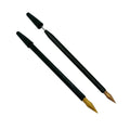 Children's scratch art brush pen with PS plastic brush-shaped handle for creative projects