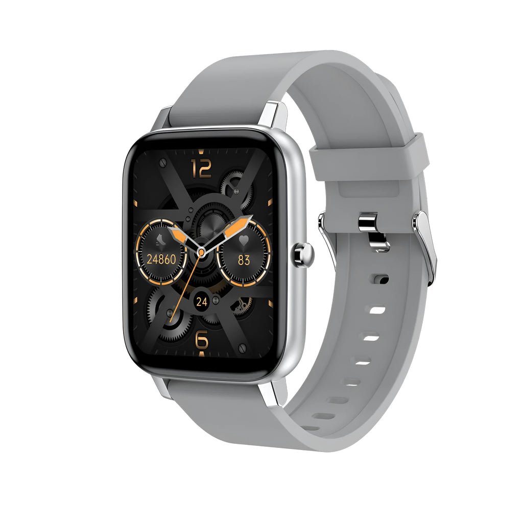 H80 Fashion Sports Smart Watch with ECG monitoring on a silicone strap, showing a coloured touchscreen interface.