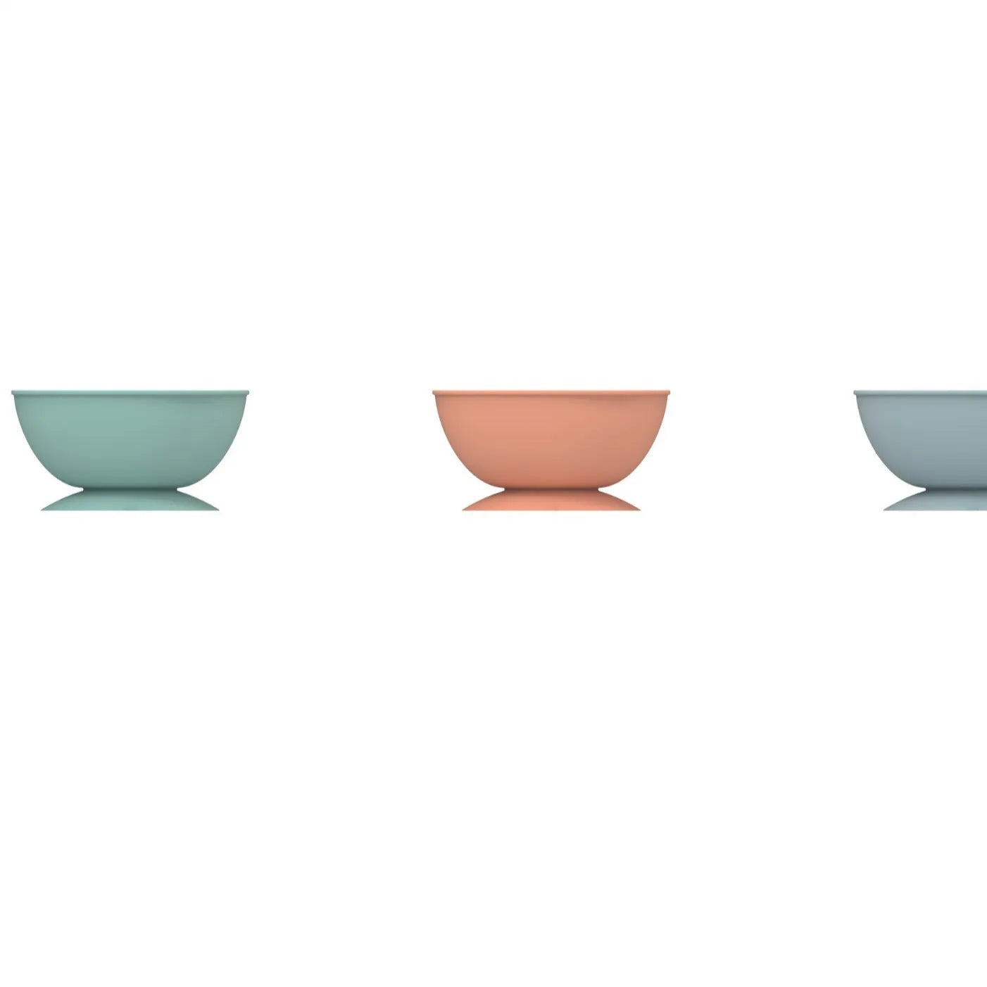Silicone pet slow feeder bowl with licking mat texture and suction cup base