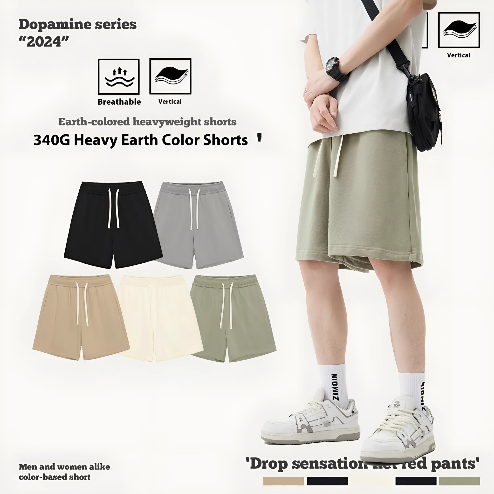 Cotton denim casual pants for baby boys and girls in summer colours with loose fit