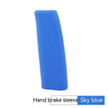 Universal silicone handbrake sleeve in five colour options for car interior