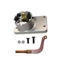 Silver aluminium alloy quick short rod gear shift lever replacement for Horton vehicles
