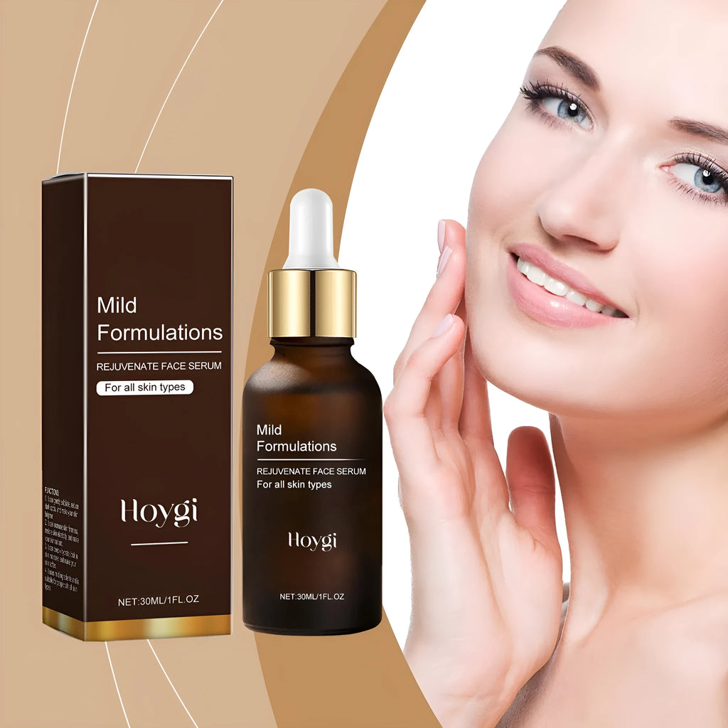 30ml bottle of facial skincare essence with arbutin, collagen, vitamin C and hyaluronic acid