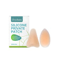 Silicone privacy invisible sticker set showing Droplet and Y-shaped adhesive patches