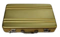 Aluminium alloy metal card holder in red, blue, black, silver, pink or gold colour measuring 100x65x16mm