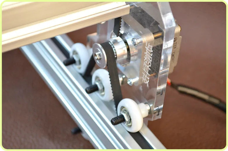 Miniature laser engraving machine with 3000mW power on 400x300mm base plate
