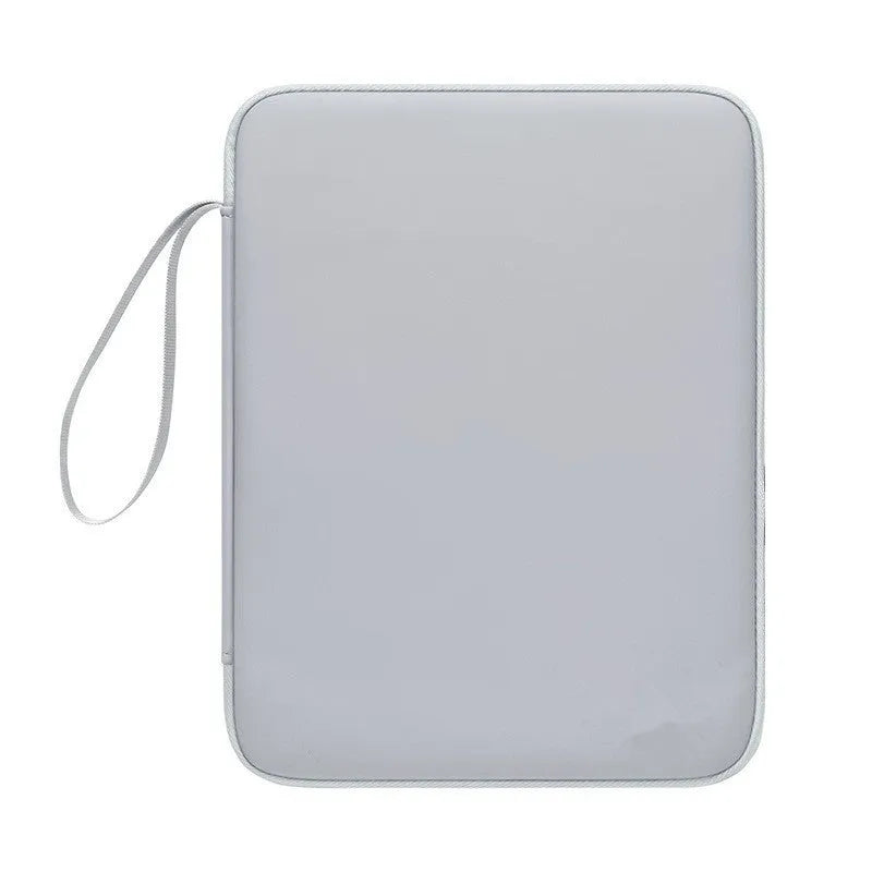 Imitation leather tablet protective case in light grey colour for 10.9 inch or 12.9 inch devices