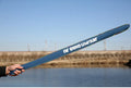 Brown telescopic fishing rod bag for rods up to 150cm with cotton fabric construction