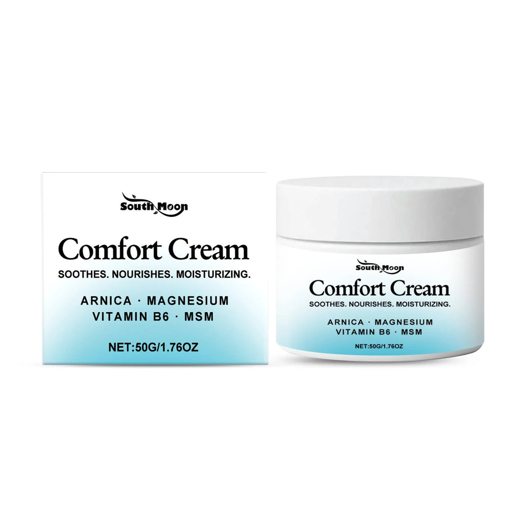 50g moisturising cream jar with glycerin and mineral oil formulation measuring 5cm square