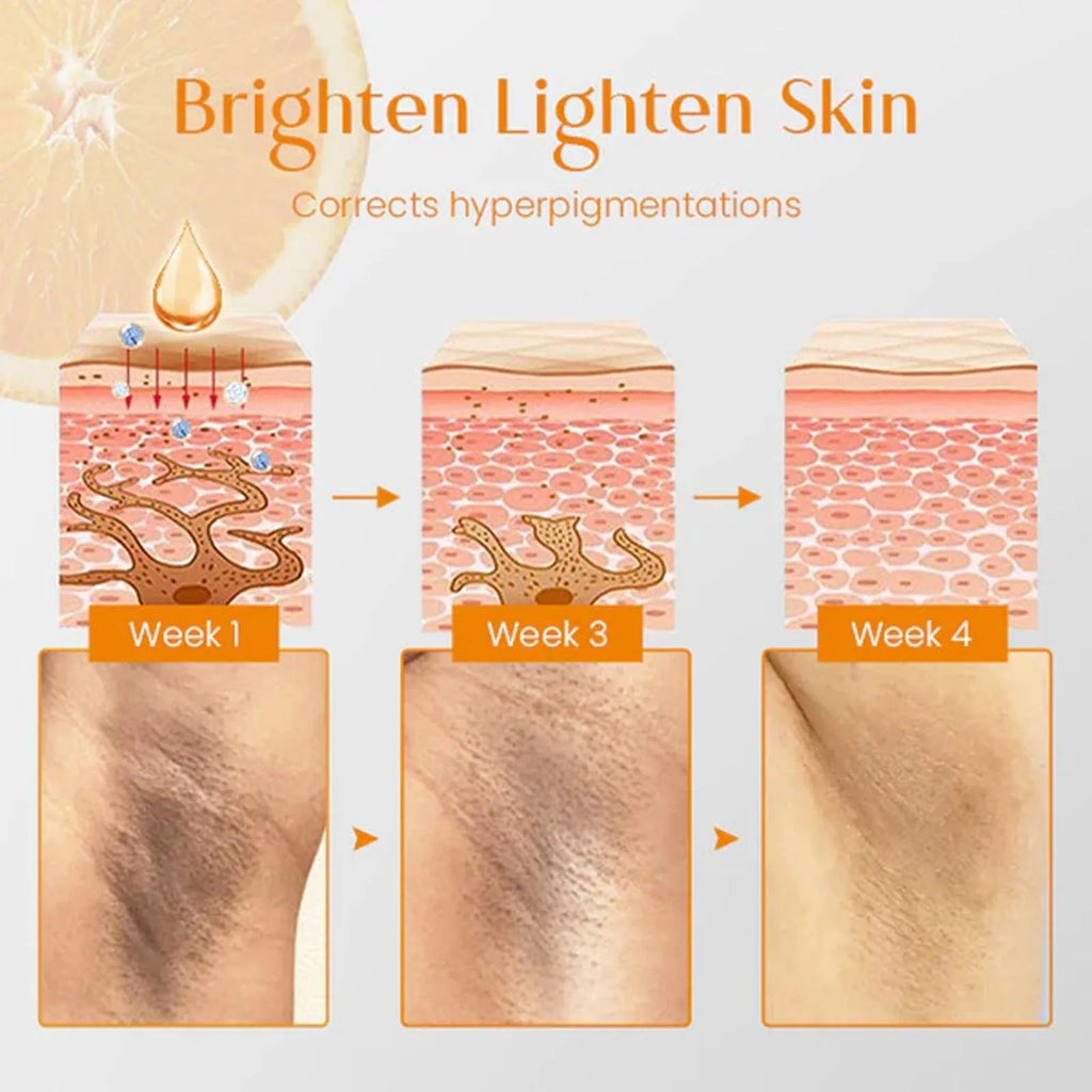 A 100g white bar of whitening vitamin body soap with kojic acid and botanical extracts.