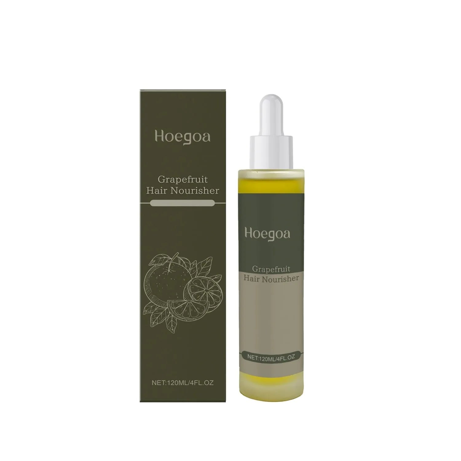 120ml grapefruit hair conditioner bottle with vitamin E and botanical oil formula