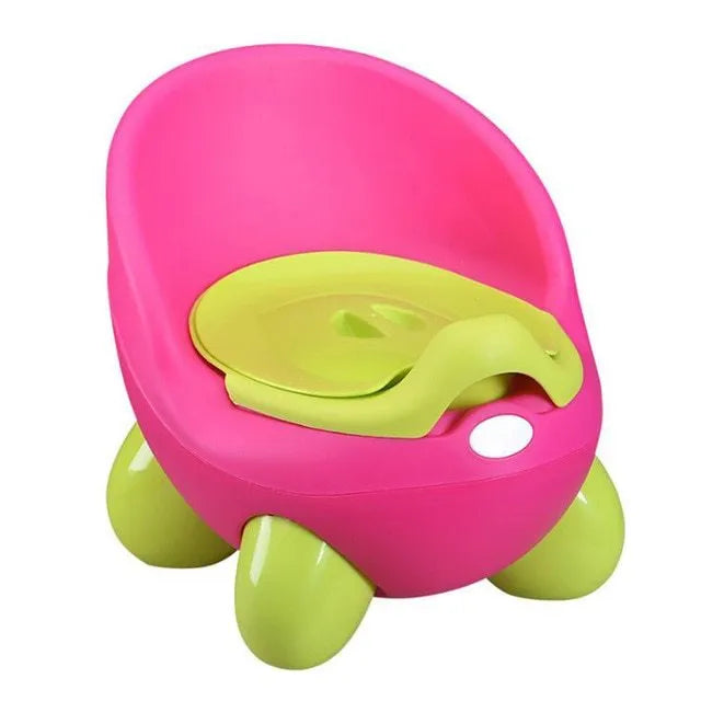 Dandan children's cartoon baby toilet stool in PP plastic, shown in one of six available colours.