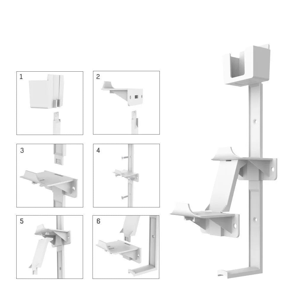 Wall-mounted storage hook for PS5, Xbox and Switch gaming controllers