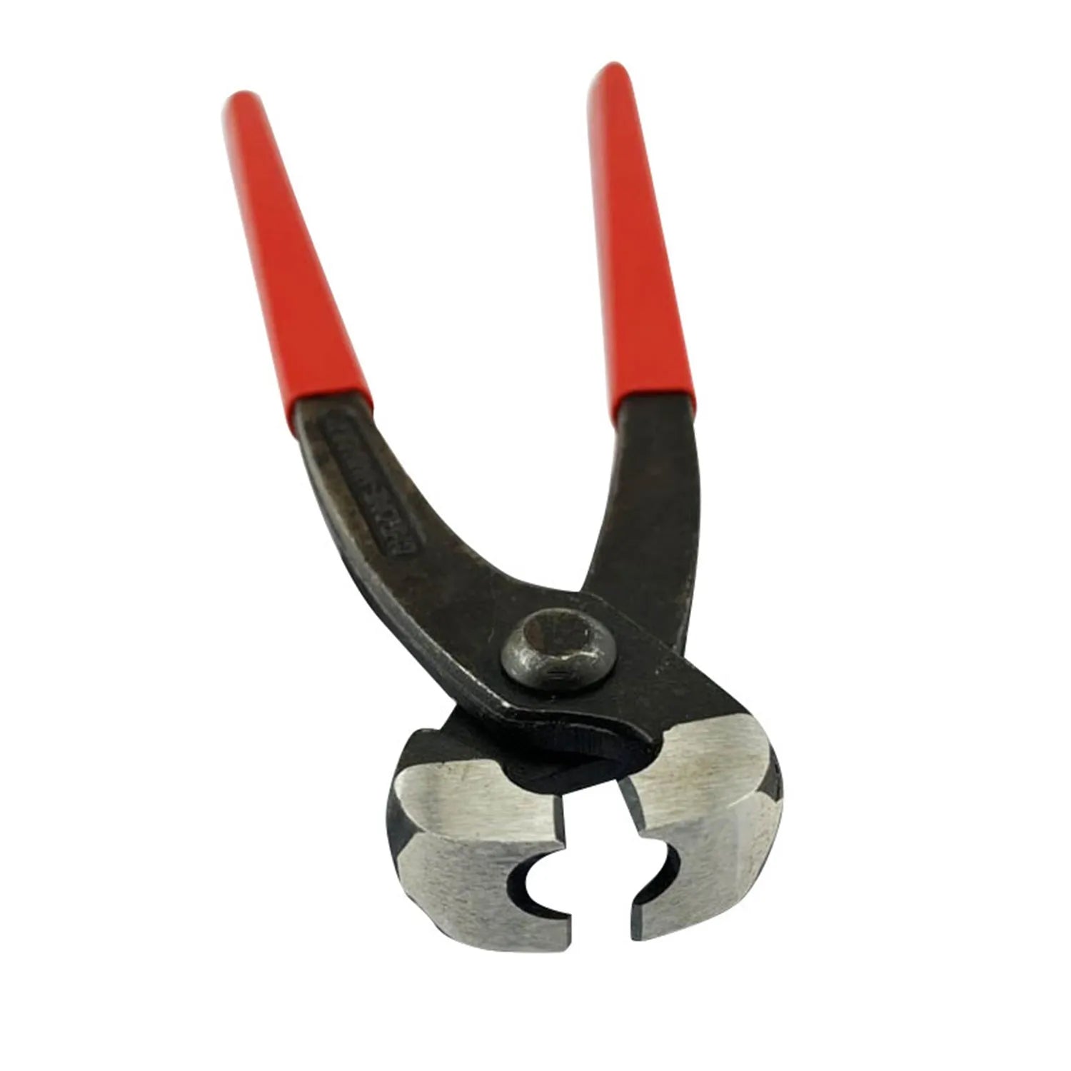 Single ear clamp tool kit with red cloth case and carbon steel cutting blade for hose connections