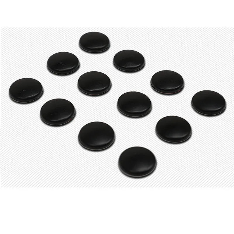 12 black ABS car door screw cap protective covers for Mazda series, waterproof and dustproof