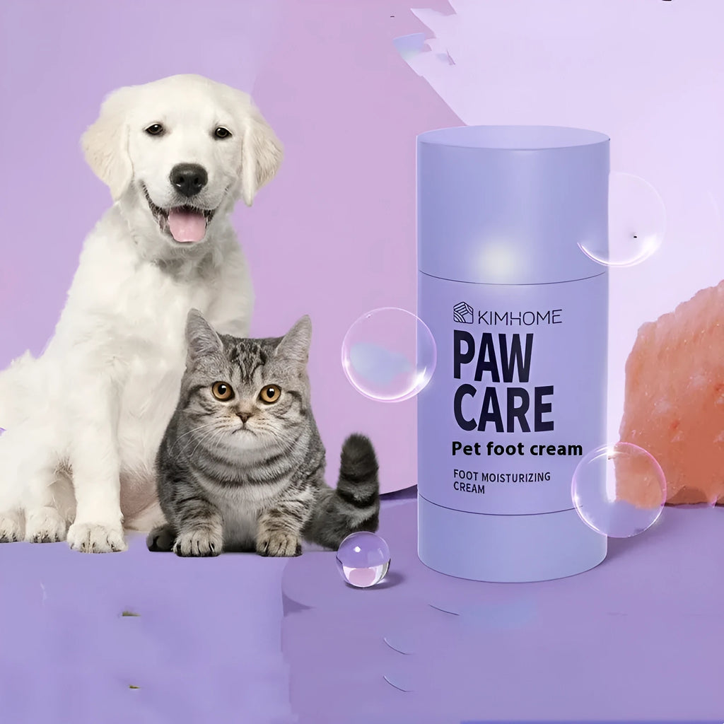 40g tube of Brazil palm wax pet foot moisturising cream for dog and cat claw care.