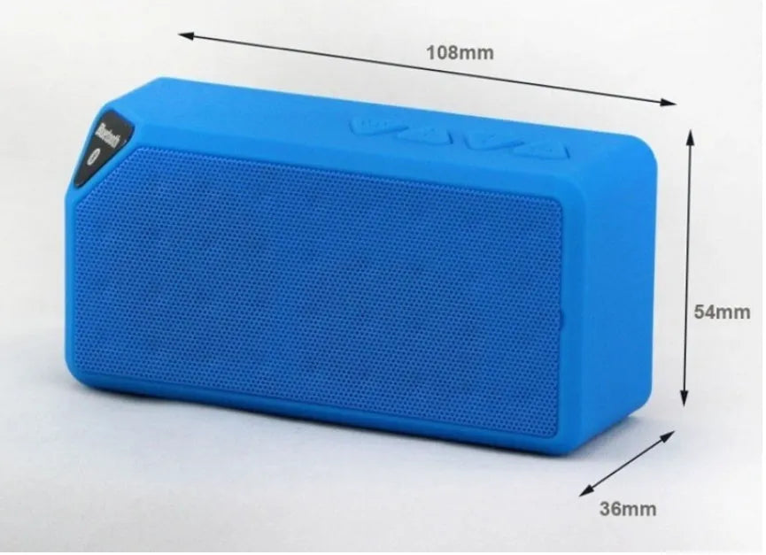 Cannon X3 cube-shaped Bluetooth speaker in multiple colours with card magic cube pattern