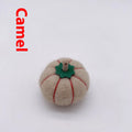 Wool felt pumpkin poke ornaments for doll decoration in autumn colours