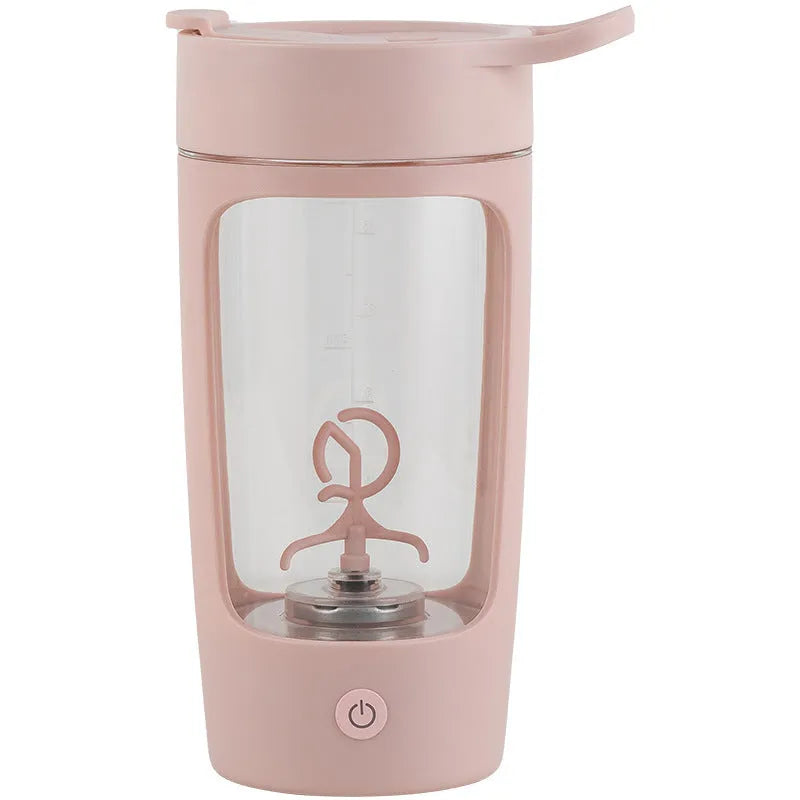 Portable USB rechargeable blender with 650ml mixing cup in black, blue, pink or white