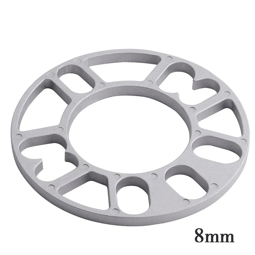 Automotive wheel hub widening gasket in 3mm 5mm 8mm 10mm thickness options for universal vehicle fit