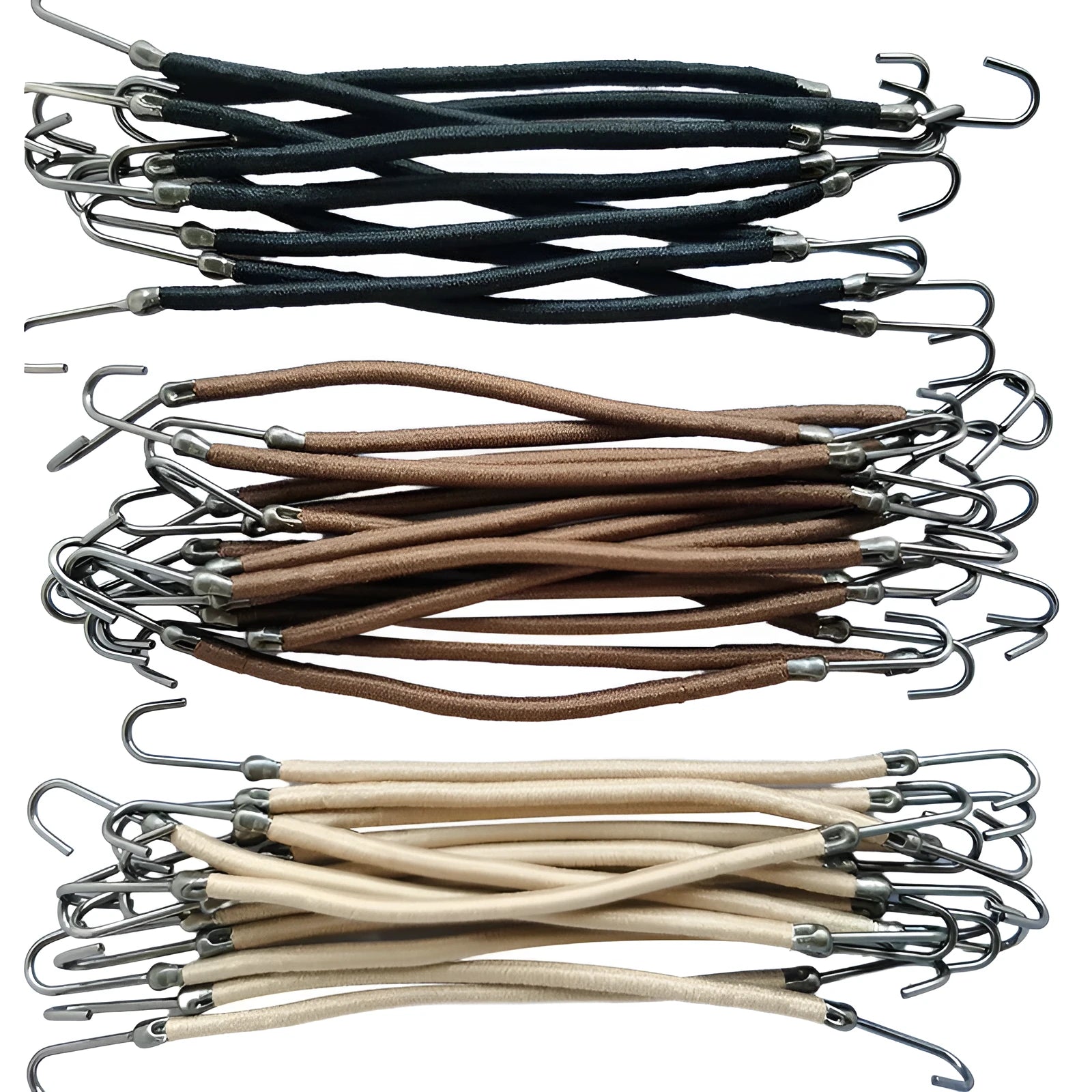 Double hook wig hair tools in three colour options for secure wig fastening