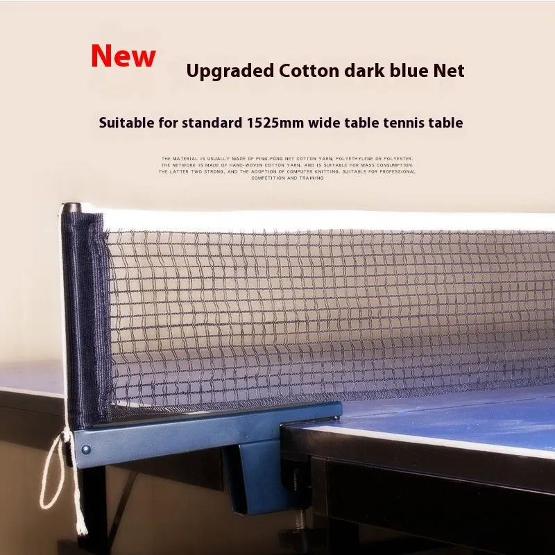 Universal large clip table tennis net post set for indoor open grid tables